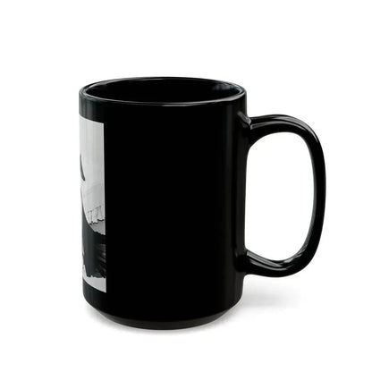Jane Russell #06 (Vintage Female Icon) Black Coffee Mug - Go Mug Yourself