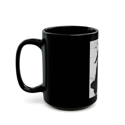 Jane Russell #06 (Vintage Female Icon) Black Coffee Mug - Go Mug Yourself
