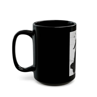 Jane Russell #06 (Vintage Female Icon) Black Coffee Mug - Go Mug Yourself