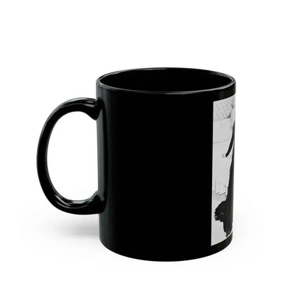 Jane Russell #06 (Vintage Female Icon) Black Coffee Mug - Go Mug Yourself