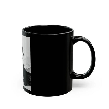 Jane Russell #06 (Vintage Female Icon) Black Coffee Mug - Go Mug Yourself