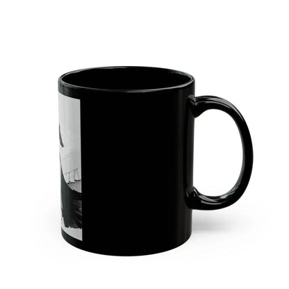 Jane Russell #06 (Vintage Female Icon) Black Coffee Mug - Go Mug Yourself
