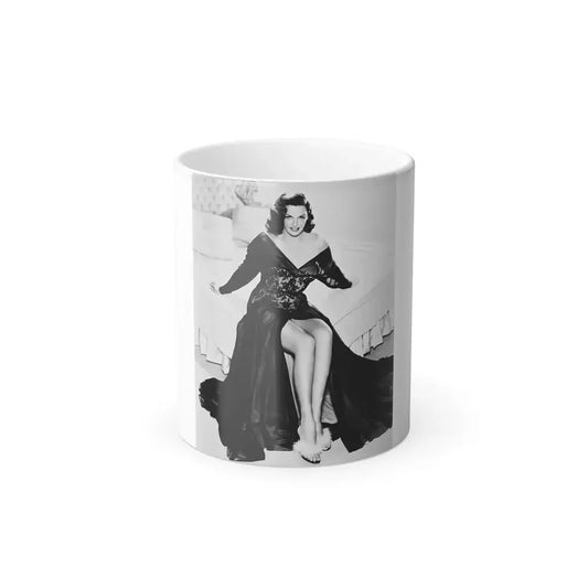 Jane Russell #06 (Vintage Female Icon) Color Changing Mug 11oz 11oz - Go Mug Yourself
