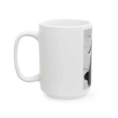 Jane Russell #06 (Vintage Female Icon) White Coffee Mug - Go Mug Yourself