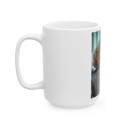 Jane Russell #10 (Vintage Female Icon) White Coffee Mug - Go Mug Yourself