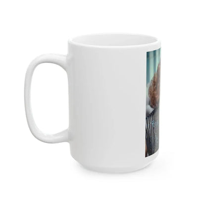 Jane Russell #10 (Vintage Female Icon) White Coffee Mug - Go Mug Yourself