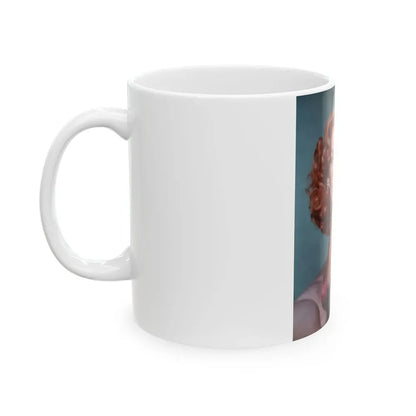 Jane Russell #11 (Vintage Female Icon) White Coffee Mug - Go Mug Yourself