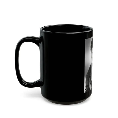 Jane Russell #110 (Vintage Female Icon) Black Coffee Mug - Go Mug Yourself