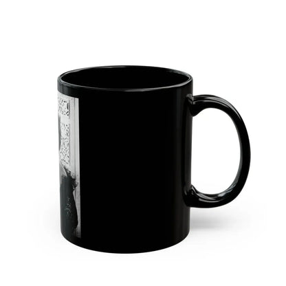 Jane Russell #111 (Vintage Female Icon) Black Coffee Mug - Go Mug Yourself
