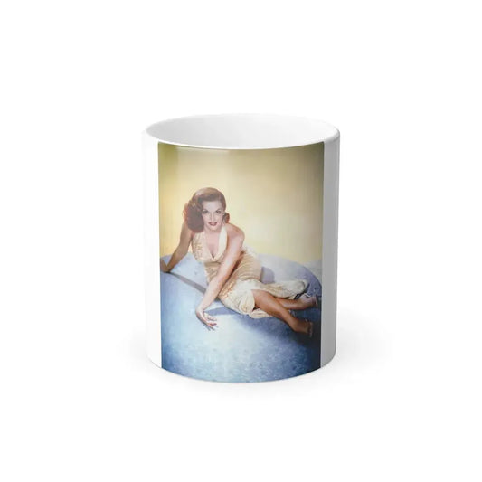 Jane Russell #113 (Vintage Female Icon) Color Changing Coffee Mug 11oz - Go Mug Yourself