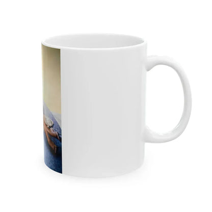 Jane Russell #113 (Vintage Female Icon) White Coffee Mug - Go Mug Yourself