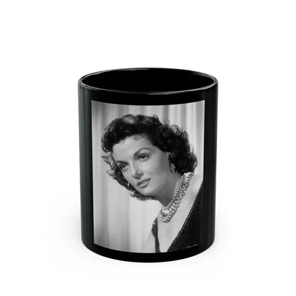 Jane Russell #125 (Vintage Female Icon) Black Coffee Mug 11oz - Go Mug Yourself