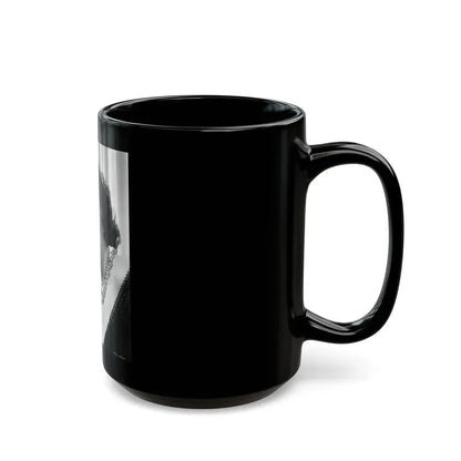 Jane Russell #125 (Vintage Female Icon) Black Coffee Mug - Go Mug Yourself