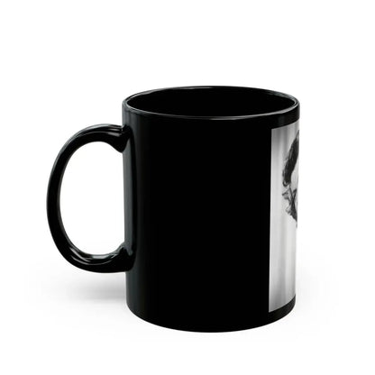 Jane Russell #125 (Vintage Female Icon) Black Coffee Mug - Go Mug Yourself