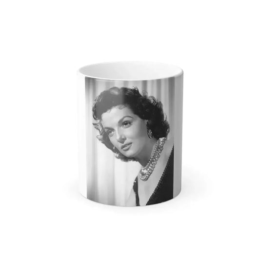 Jane Russell #125 (Vintage Female Icon) Color Changing Coffee Mug 11oz - Go Mug Yourself