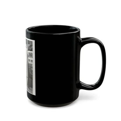 Jane Russell #133 (Vintage Female Icon) Black Coffee Mug - Go Mug Yourself