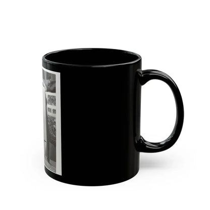 Jane Russell #133 (Vintage Female Icon) Black Coffee Mug - Go Mug Yourself