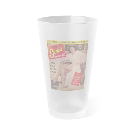 Jane Russell #137 - Mag. Cover (Vintage Female Icon) Frosted Pint Glass 16oz 16oz Frosted - Go Mug Yourself