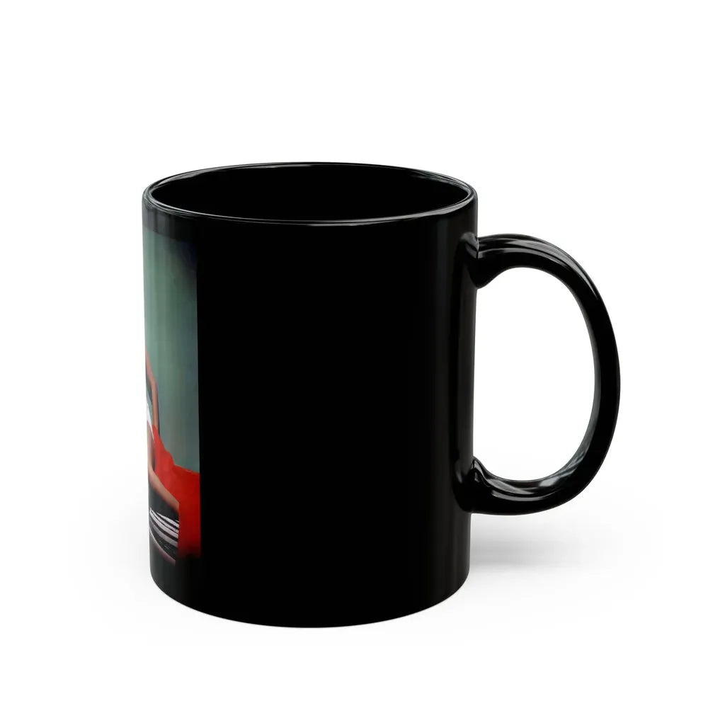 Jane Russell #139 1 (Vintage Female Icon) Black Coffee Mug - Go Mug Yourself