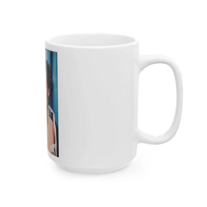 Jane Russell #139 (Vintage Female Icon) White Coffee Mug - Go Mug Yourself