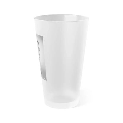 Jane Russell #142 (Vintage Female Icon) Frosted Pint Glass 16oz - Go Mug Yourself