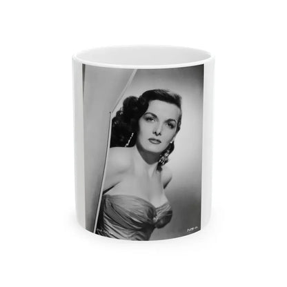 Jane Russell #142 (Vintage Female Icon) White Coffee Mug 11oz - Go Mug Yourself