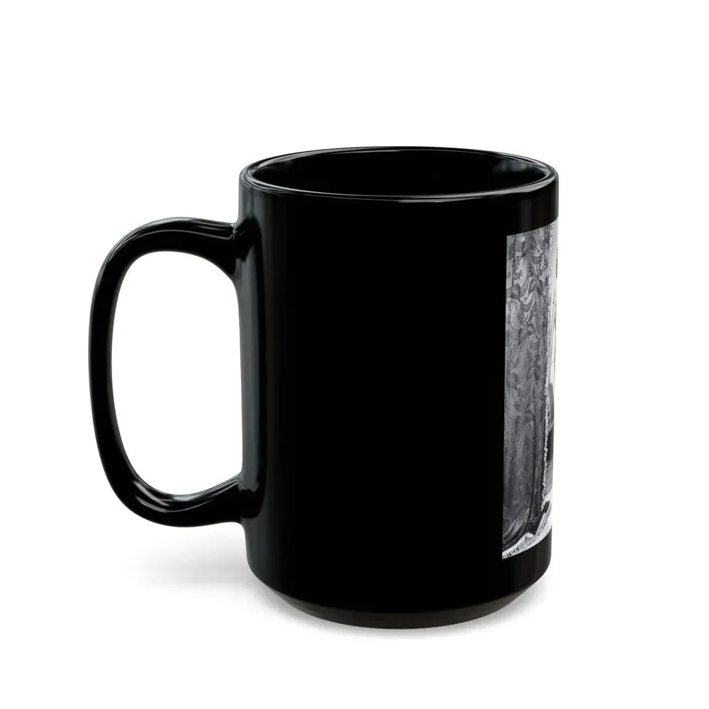 Jane Russell #145 (Vintage Female Icon) Black Coffee Mug - Go Mug Yourself