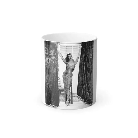 Jane Russell #147 (Vintage Female Icon) Color Changing Mug 11oz 11oz - Go Mug Yourself