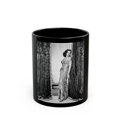Jane Russell #148 (Vintage Female Icon) Black Coffee Mug 11oz - Go Mug Yourself