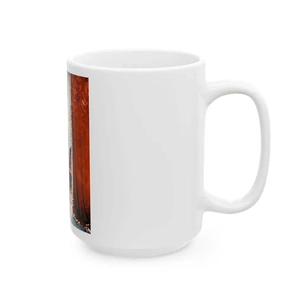 Jane Russell #149 (Vintage Female Icon) White Coffee Mug - Go Mug Yourself