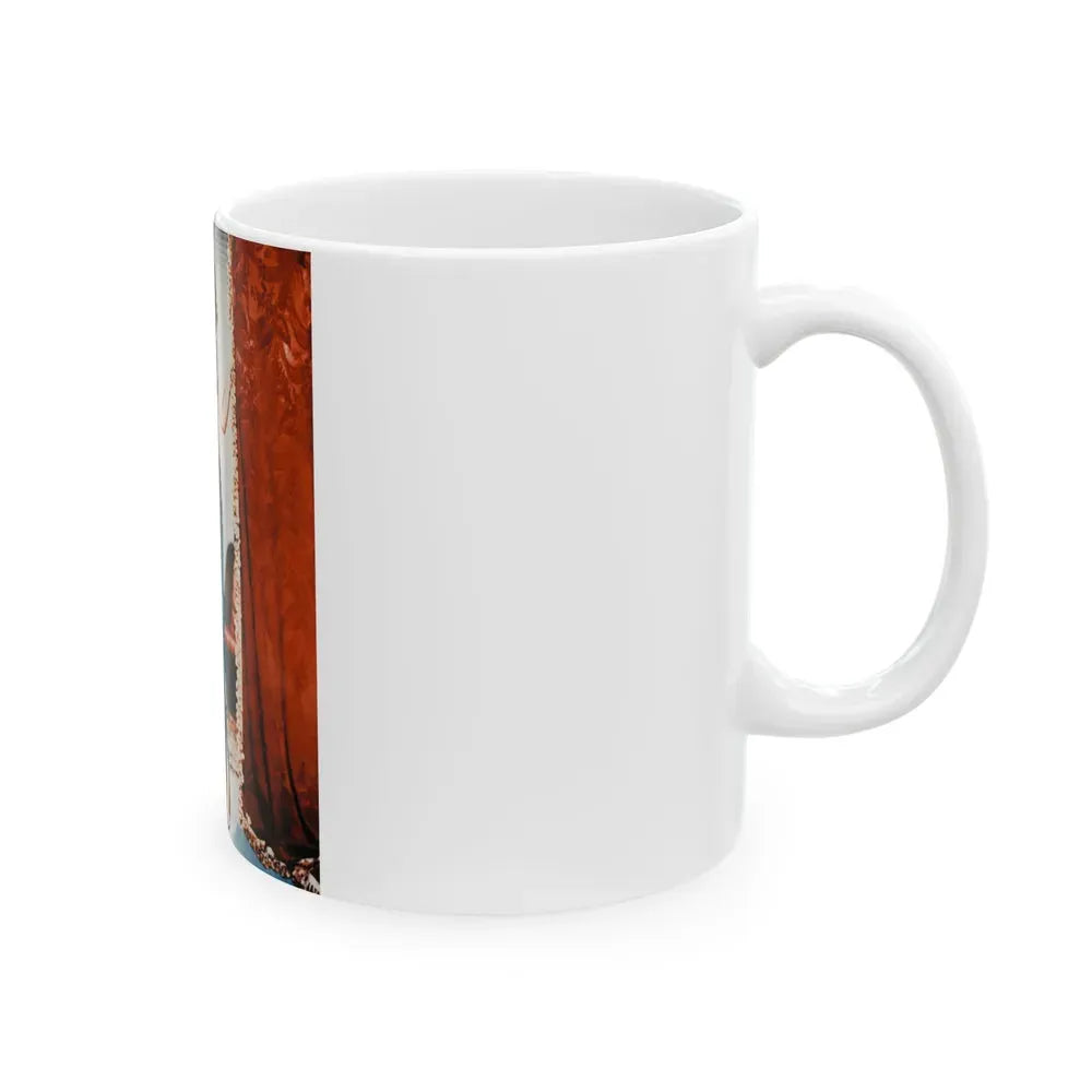 Jane Russell #149 (Vintage Female Icon) White Coffee Mug - Go Mug Yourself