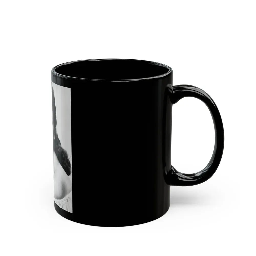 Jane Russell #15 (Vintage Female Icon) Black Coffee Mug - Go Mug Yourself