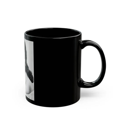 Jane Russell #15 (Vintage Female Icon) Black Coffee Mug - Go Mug Yourself