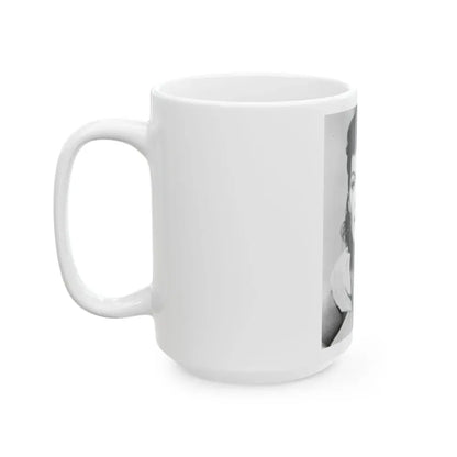 Jane Russell #15 (Vintage Female Icon) White Coffee Mug - Go Mug Yourself