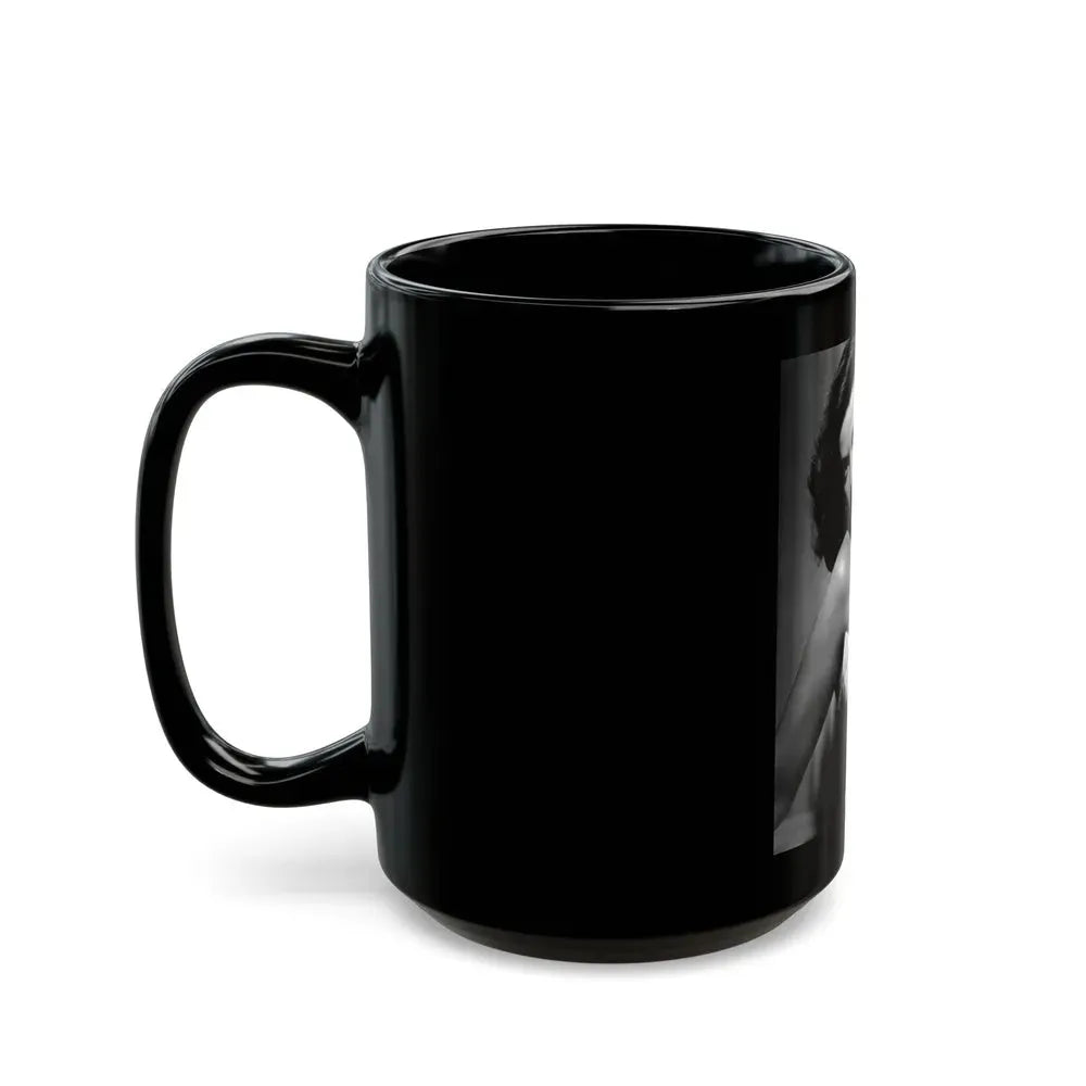 Jane Russell #150 (Vintage Female Icon) Black Coffee Mug - Go Mug Yourself