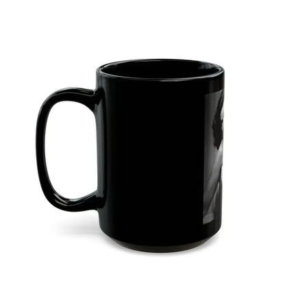 Jane Russell #150 (Vintage Female Icon) Black Coffee Mug - Go Mug Yourself