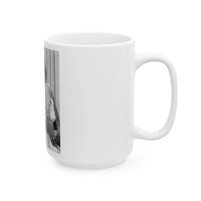 Jane Russell #150 (Vintage Female Icon) White Coffee Mug - Go Mug Yourself