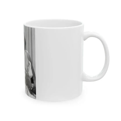 Jane Russell #150 (Vintage Female Icon) White Coffee Mug - Go Mug Yourself