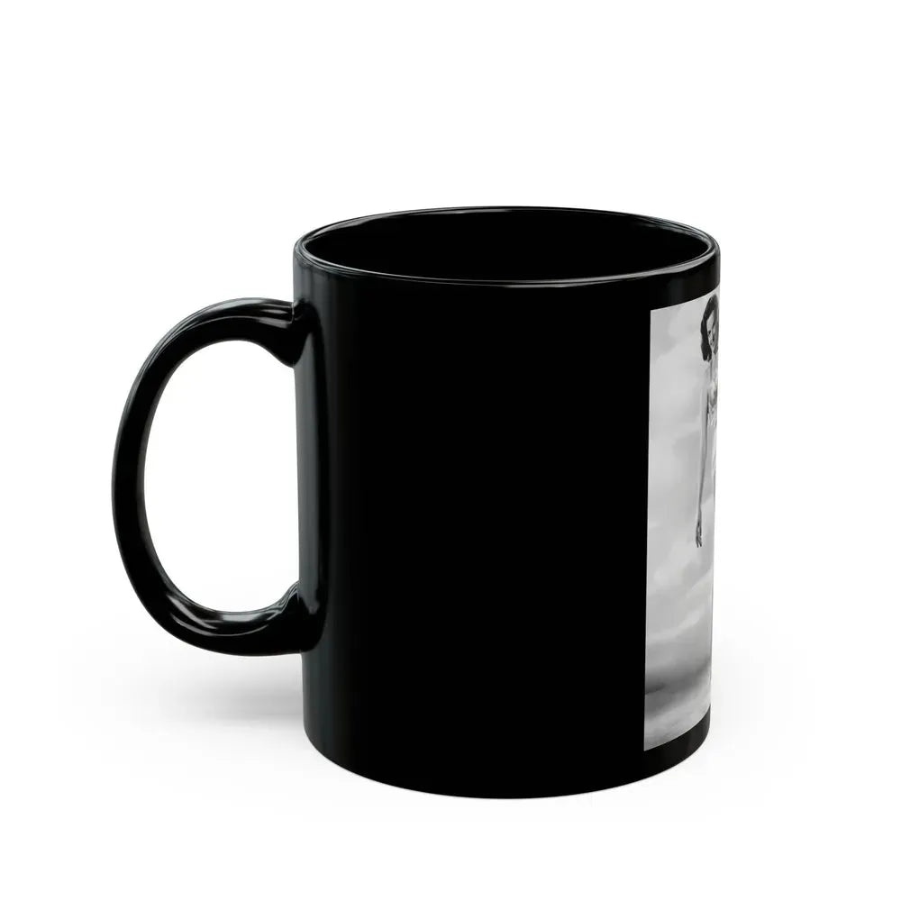Jane Russell #154 (Vintage Female Icon) Black Coffee Mug - Go Mug Yourself