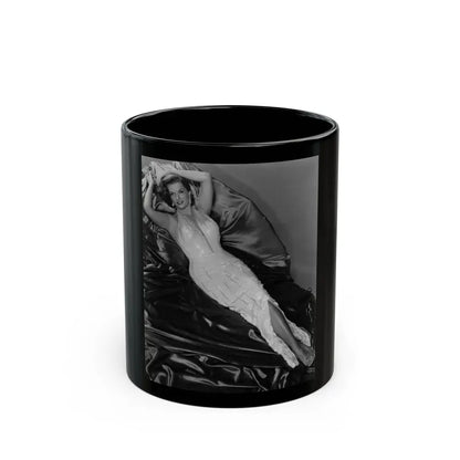 Jane Russell #156 (Vintage Female Icon) Black Coffee Mug 11oz - Go Mug Yourself