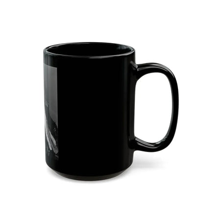 Jane Russell #156 (Vintage Female Icon) Black Coffee Mug - Go Mug Yourself