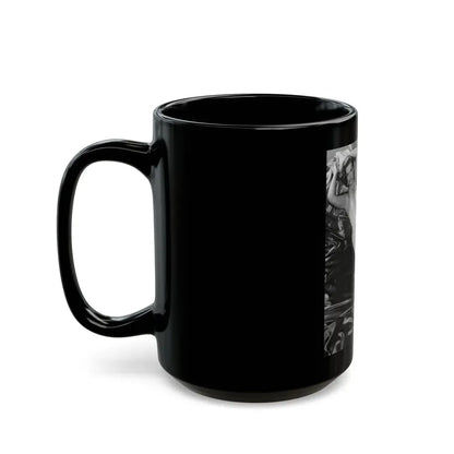 Jane Russell #156 (Vintage Female Icon) Black Coffee Mug - Go Mug Yourself