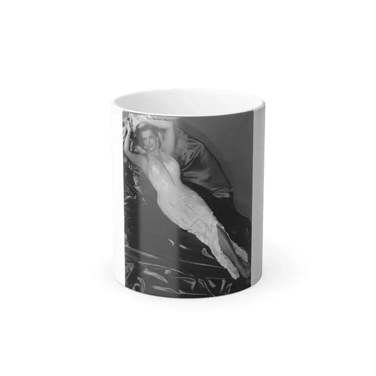 Jane Russell #156 (Vintage Female Icon) Color Changing Mug 11oz 11oz - Go Mug Yourself