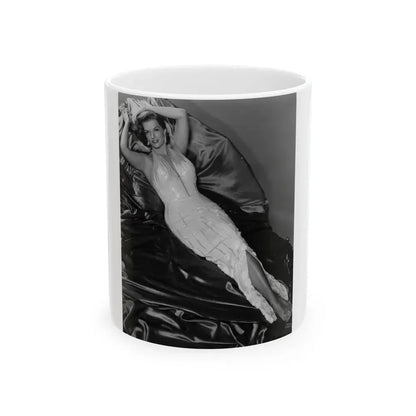Jane Russell #156 (Vintage Female Icon) White Coffee Mug 11oz - Go Mug Yourself