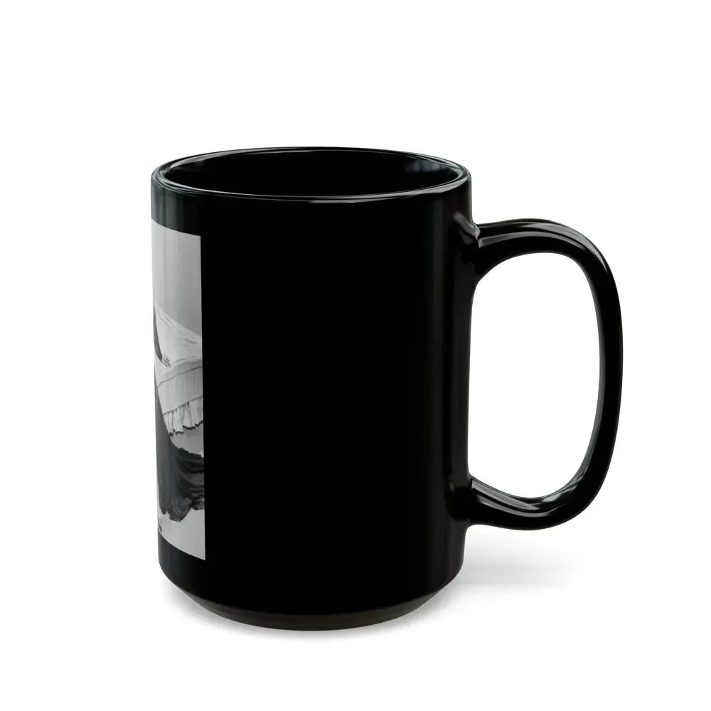 Jane Russell #157 (Vintage Female Icon) Black Coffee Mug - Go Mug Yourself