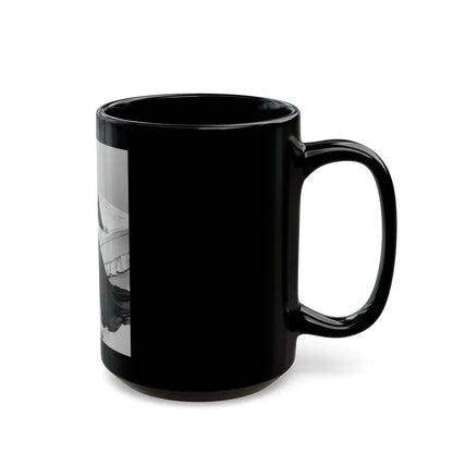 Jane Russell #157 (Vintage Female Icon) Black Coffee Mug - Go Mug Yourself