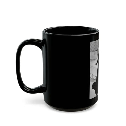 Jane Russell #157 (Vintage Female Icon) Black Coffee Mug - Go Mug Yourself