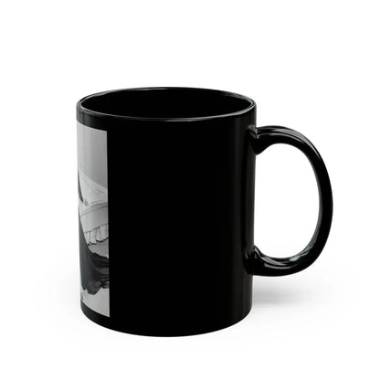 Jane Russell #157 (Vintage Female Icon) Black Coffee Mug - Go Mug Yourself