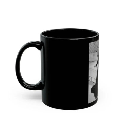 Jane Russell #157 (Vintage Female Icon) Black Coffee Mug - Go Mug Yourself