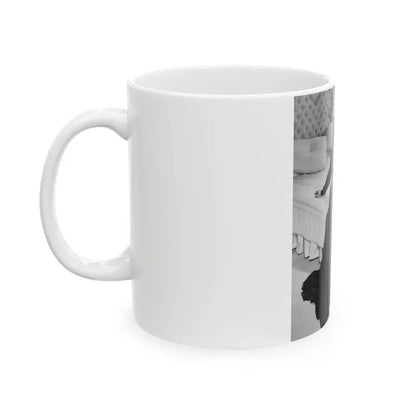 Jane Russell #157 (Vintage Female Icon) White Coffee Mug - Go Mug Yourself